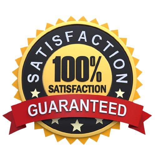 100% Satisfaction Guaranteed
